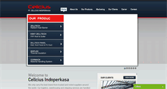 Desktop Screenshot of cellciusindo.com